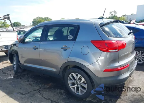 2016 Kia Sportage Lx из США, поврежденный, VIN KNDPB3AC4G7867356